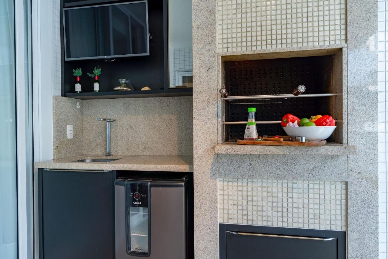 Varandas Do Atlantico - Apartamento Impecavel Em Condo Pe Na Areia Bombinhas Exteriör bild